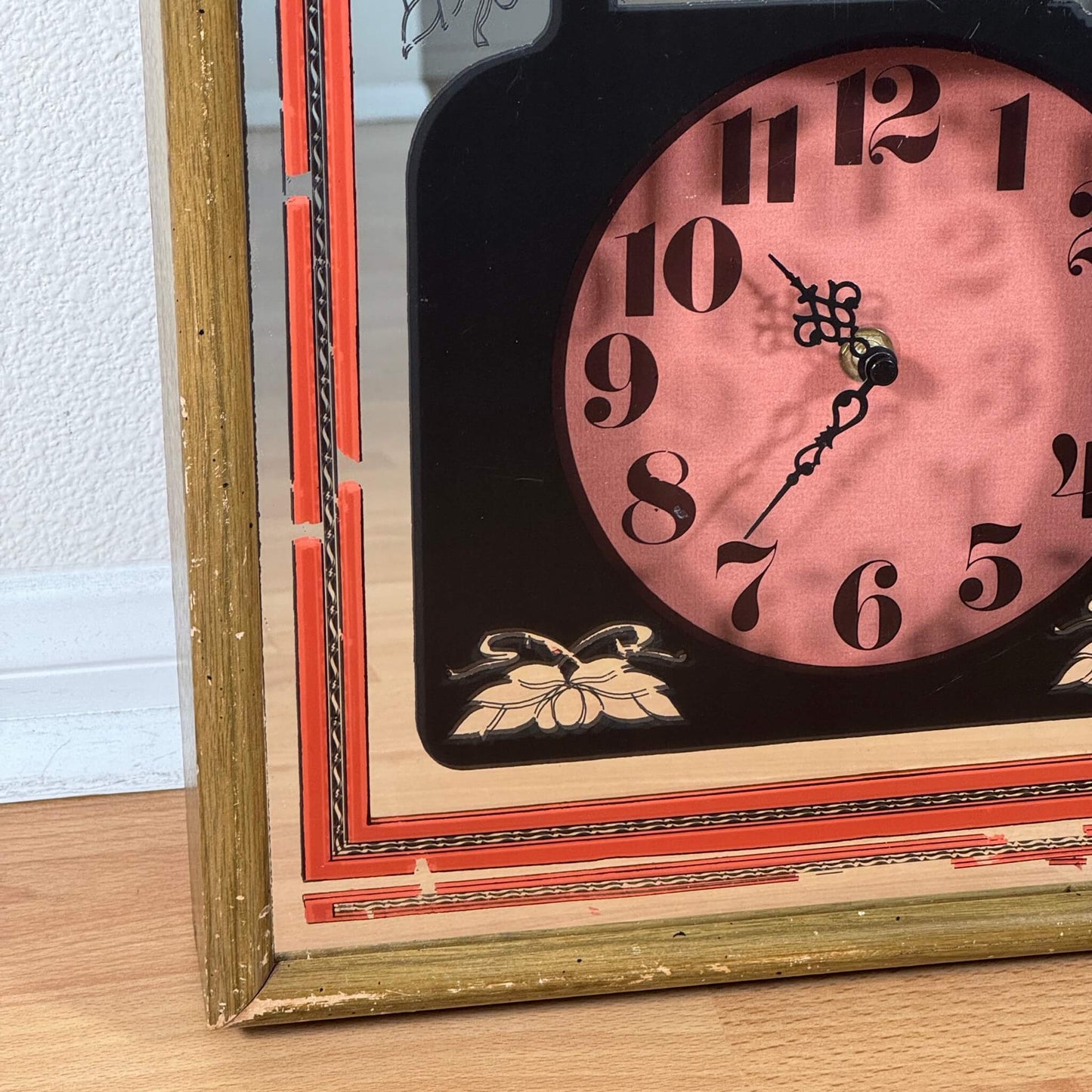 #1943【1980年代】ビンテージ Coca-Cola（コカ・コーラ） アドバタイジング ミラークロック アメリカ