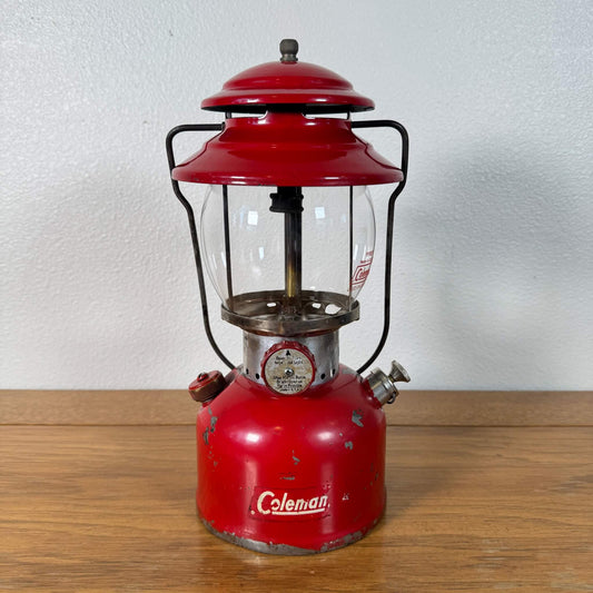#2074【1964年5月製】ビンテージ Coleman（コールマン） 200A レッドボーダー ランタン アメリカ