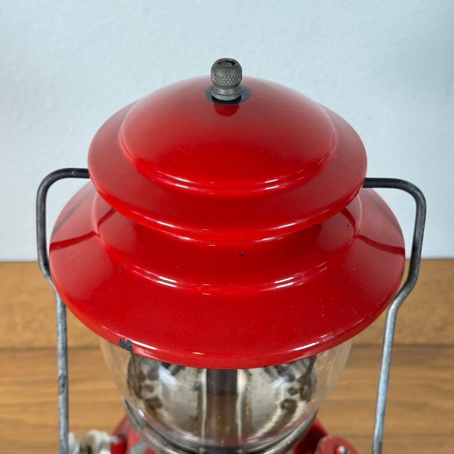 #2074【1964年5月製】ビンテージ Coleman（コールマン） 200A レッドボーダー ランタン アメリカ
