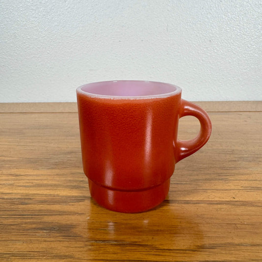 #1800【1960-70年代】ビンテージ Fire-King（ファイヤーキング） スタッキングマグ / マグカップ コーヒーカップ アメリカ