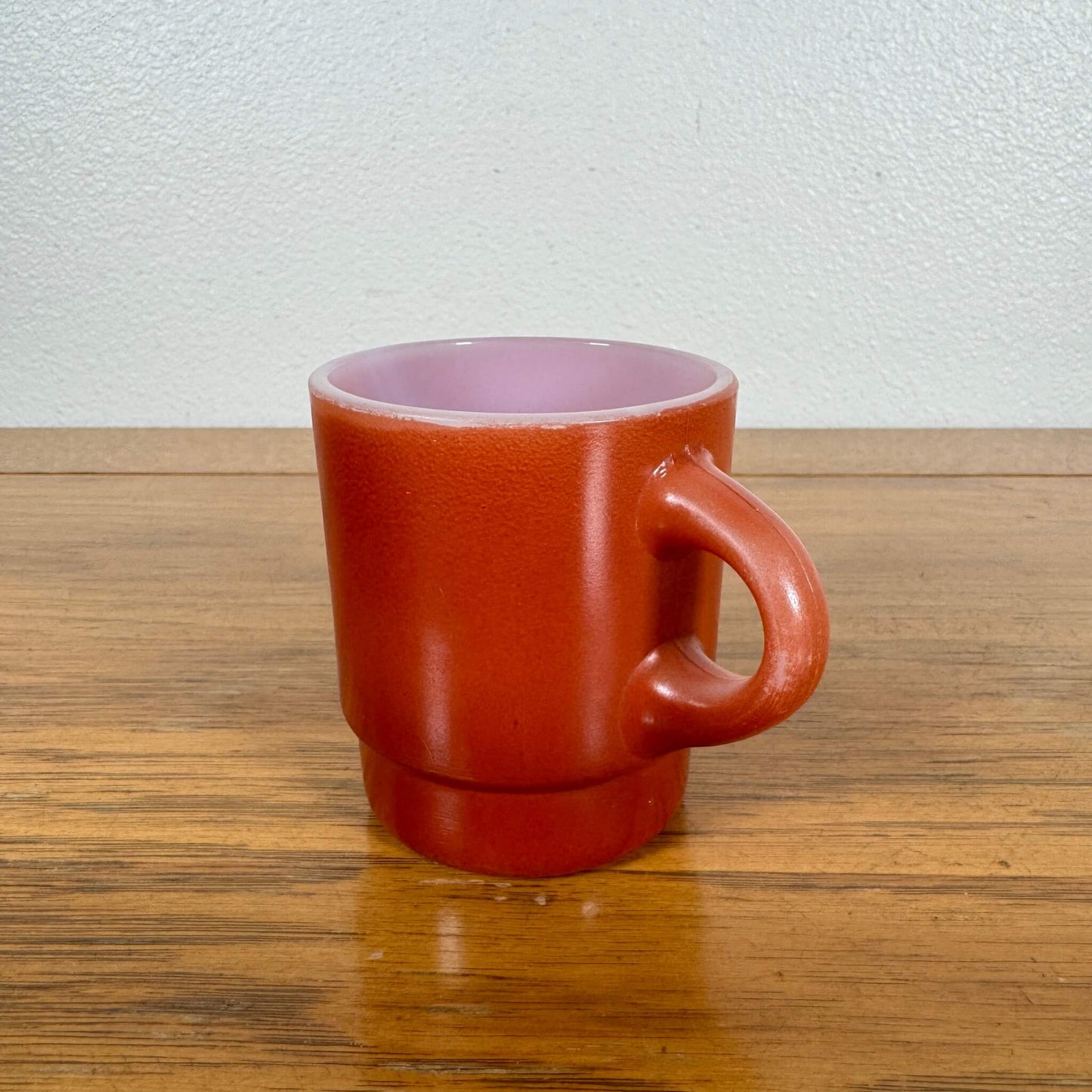 #1800【1960-70年代】ビンテージ Fire-King（ファイヤーキング） スタッキングマグ / マグカップ コーヒーカップ アメリカ