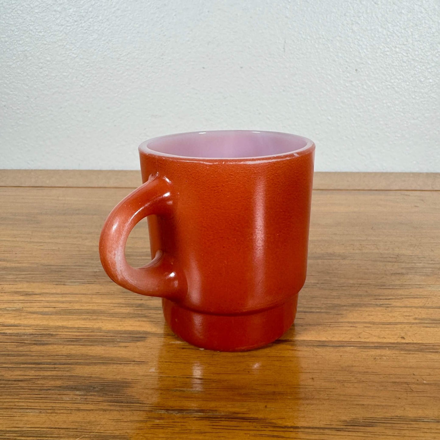 #1800【1960-70年代】ビンテージ Fire-King（ファイヤーキング） スタッキングマグ / マグカップ コーヒーカップ アメリカ