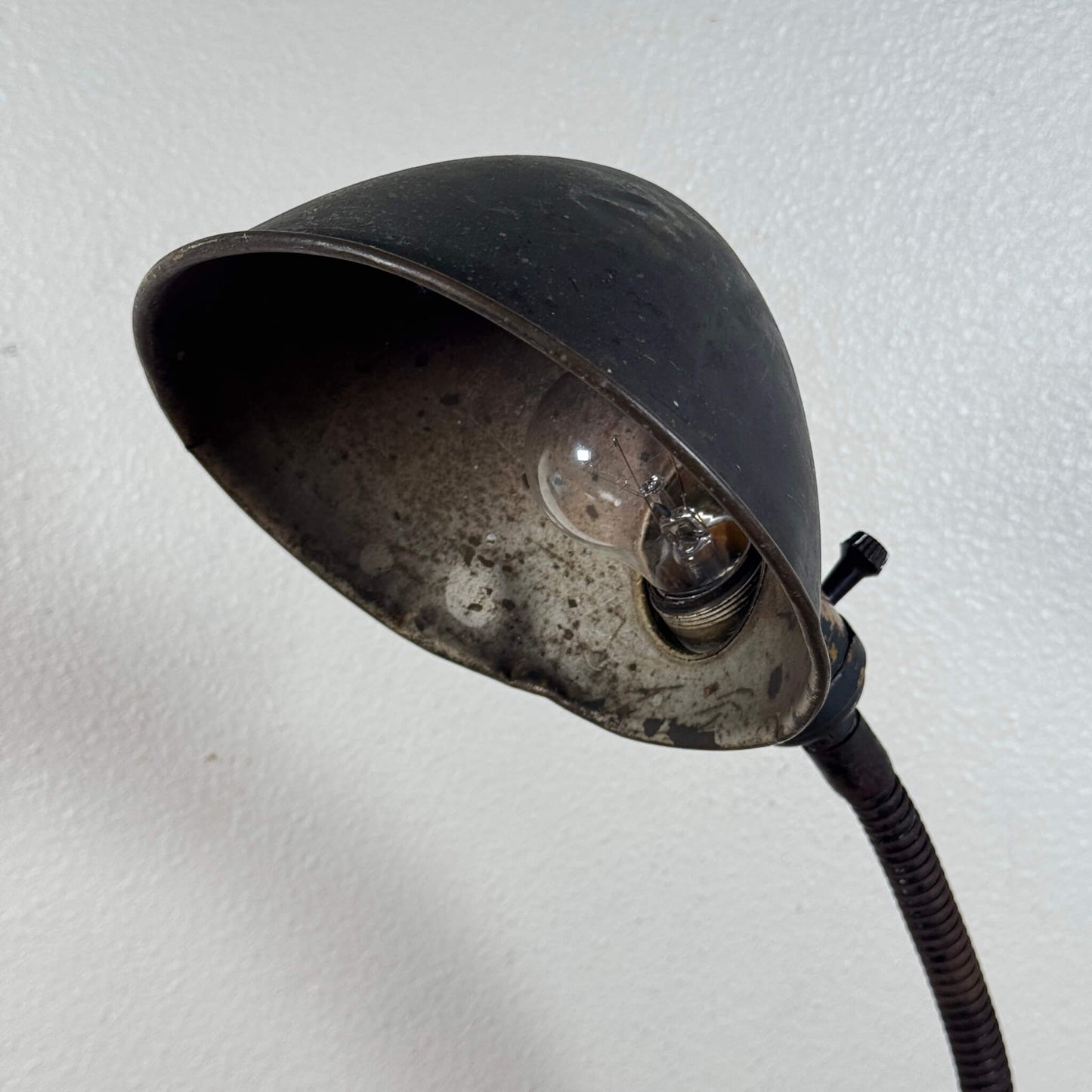 #2099【1930-40年代】ビンテージ インダストリアル デスクランプ / 照明 アメリカ