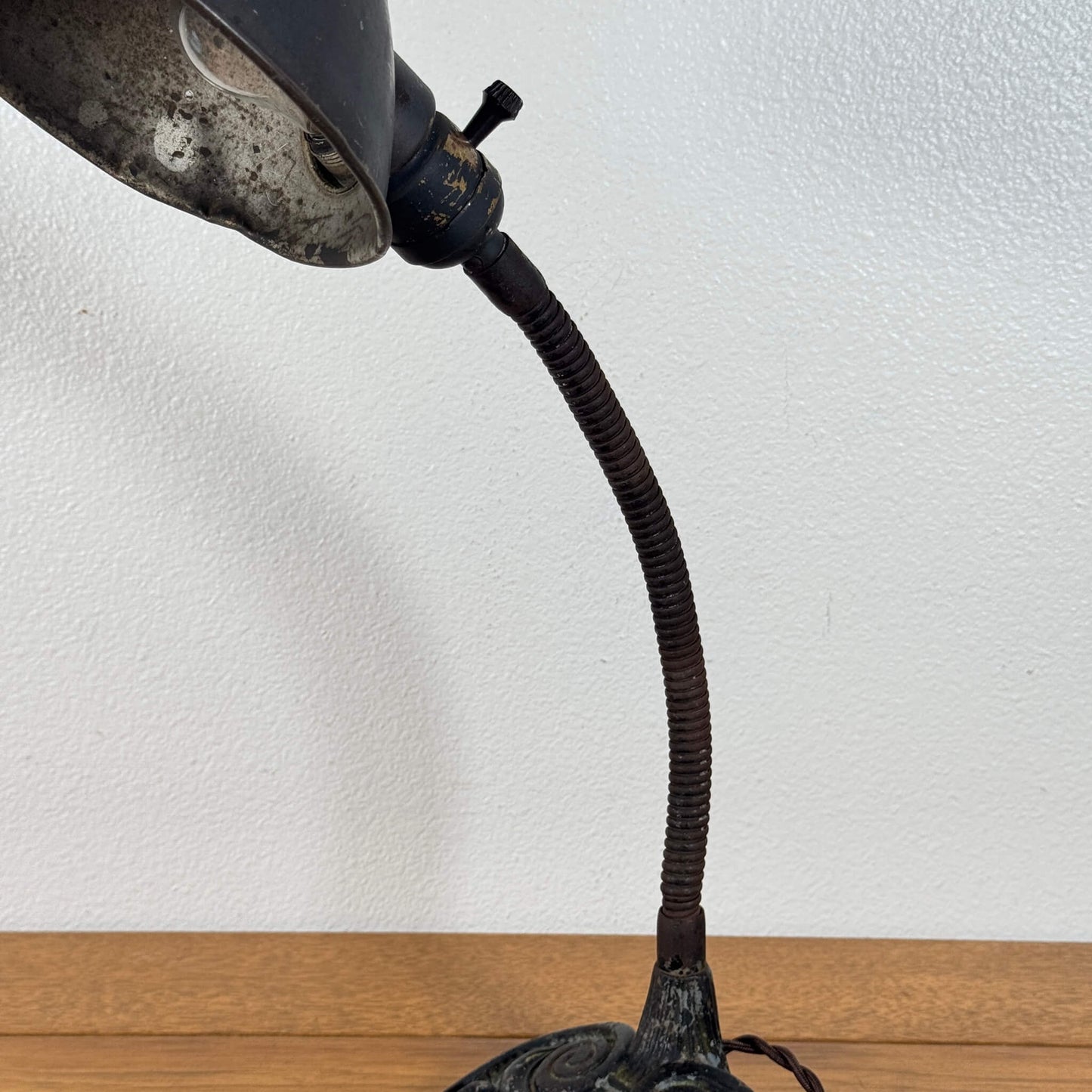 #2099【1930-40年代】ビンテージ インダストリアル デスクランプ / 照明 アメリカ