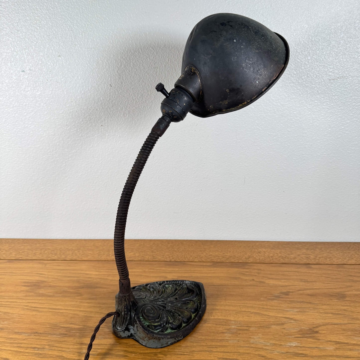 #2099【1930-40年代】ビンテージ インダストリアル デスクランプ / 照明 アメリカ