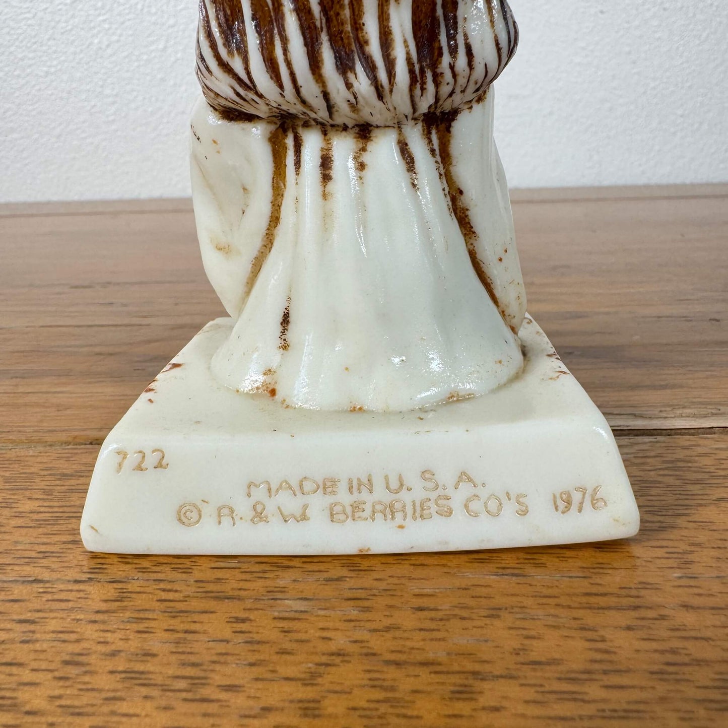 #2004【1976年製】ビンテージ R&W Berries メッセージドール / World's Greatest Student フィギュア アメリカ