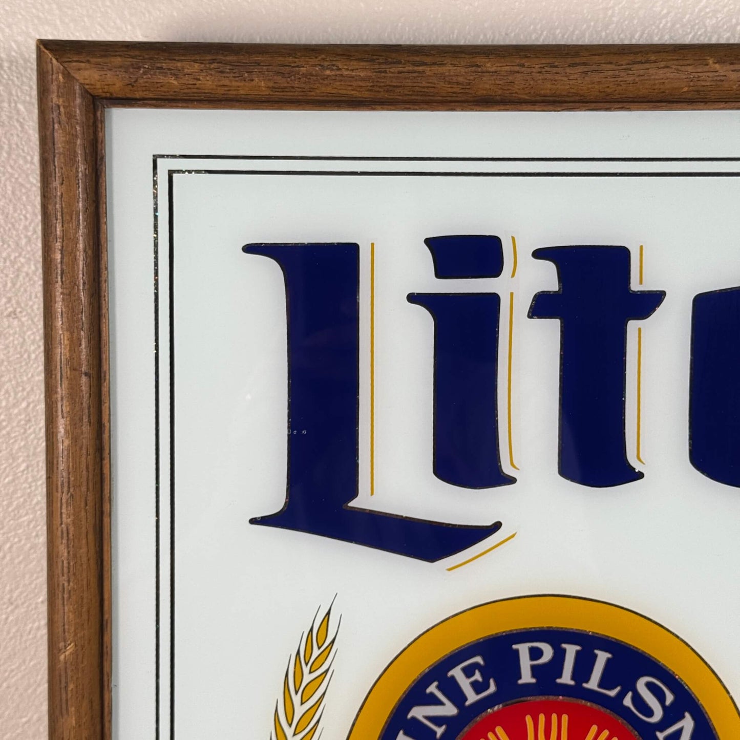 #1966【1986年製】ビンテージ Miller Lite ライトアップサイン / ウォールデコ アメリカ