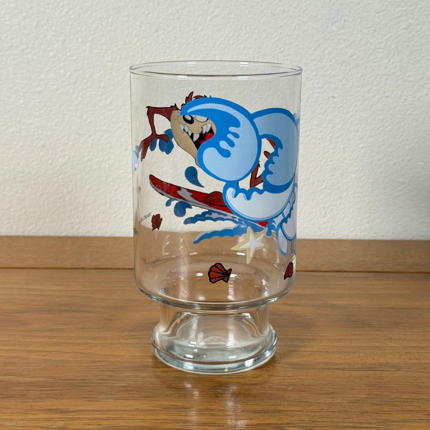 #2028【1995年】ビンテージ ルーニー・テューンズ タズ グラス / キャラクター アメリカ