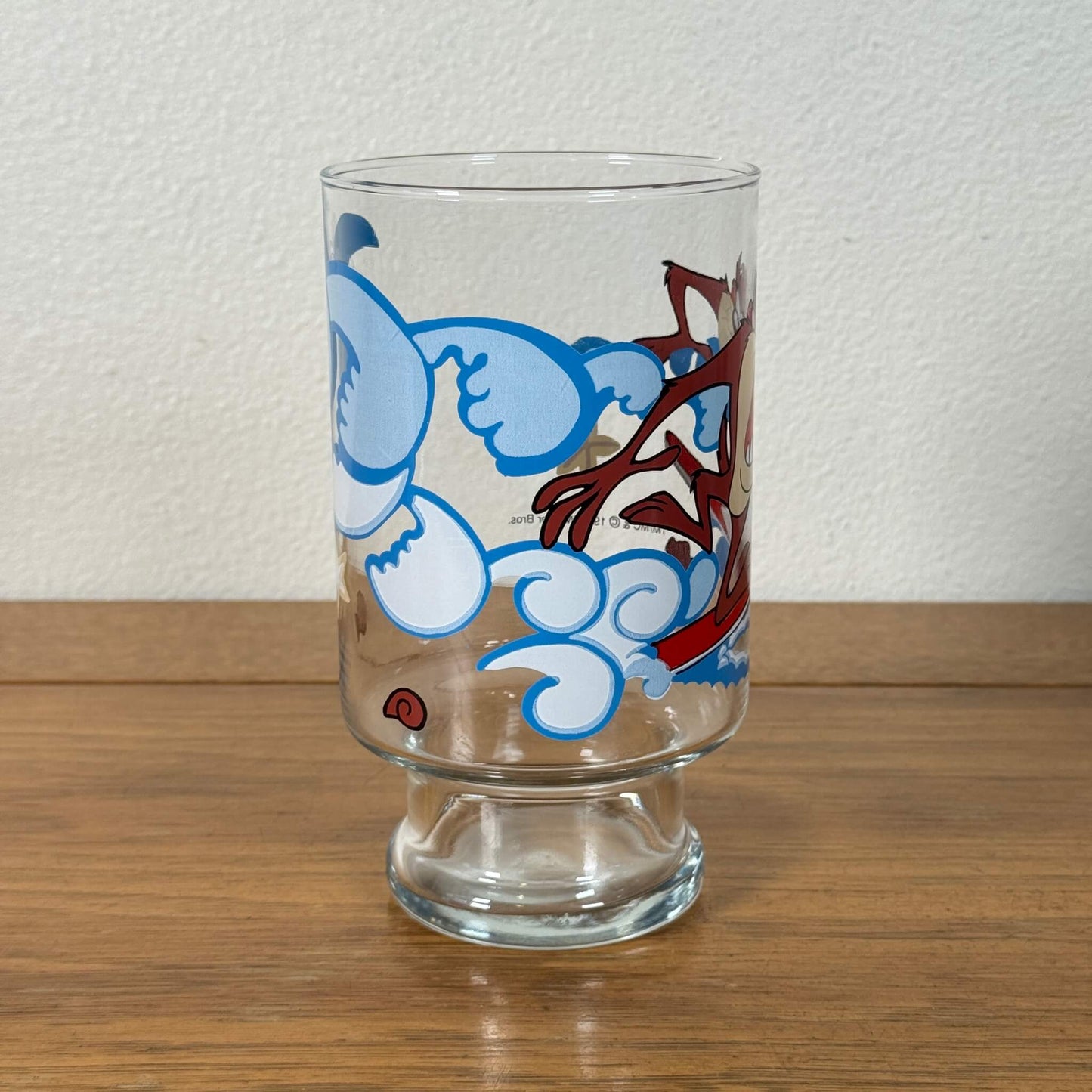 #2028【1995年】ビンテージ ルーニー・テューンズ タズ グラス / キャラクター アメリカ