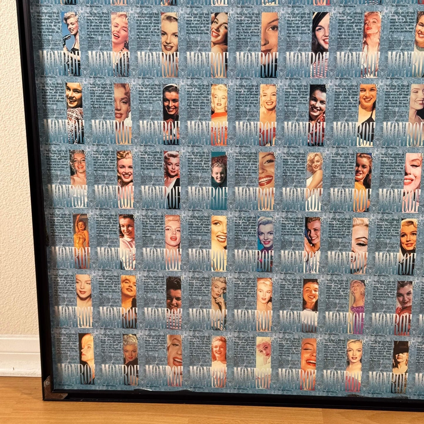 #1971【1987年】ビンテージ マリリン・モンロー コラージュアートポスター / ウォールデコ アメリカ