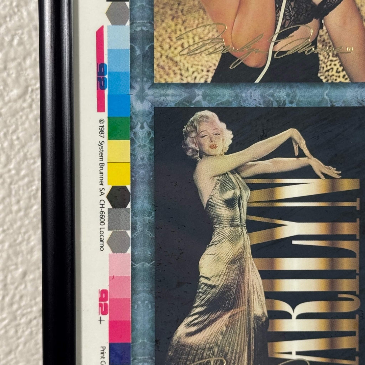 #1971【1987年】ビンテージ マリリン・モンロー コラージュアートポスター / ウォールデコ アメリカ