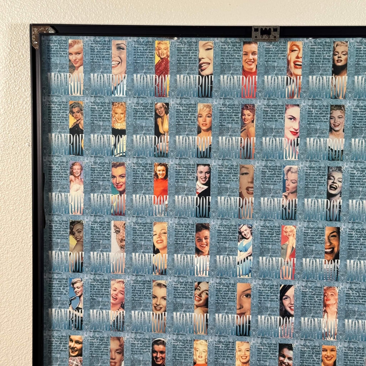 #1971【1987年】ビンテージ マリリン・モンロー コラージュアートポスター / ウォールデコ アメリカ
