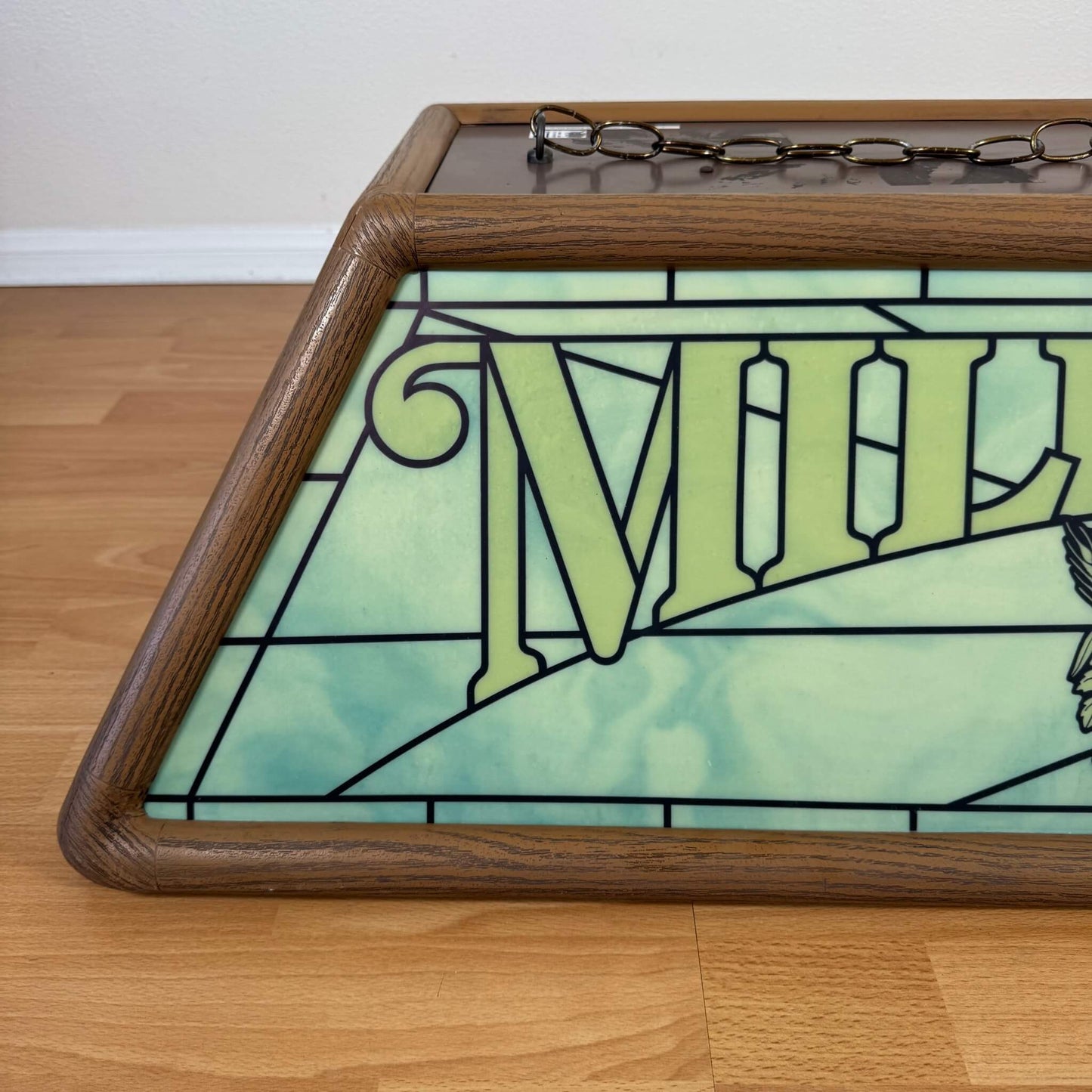 #1918【1982年製】ビンテージ Miller High Life（ミラー ハイライフ） プールランプ / ビールライト アメリカ