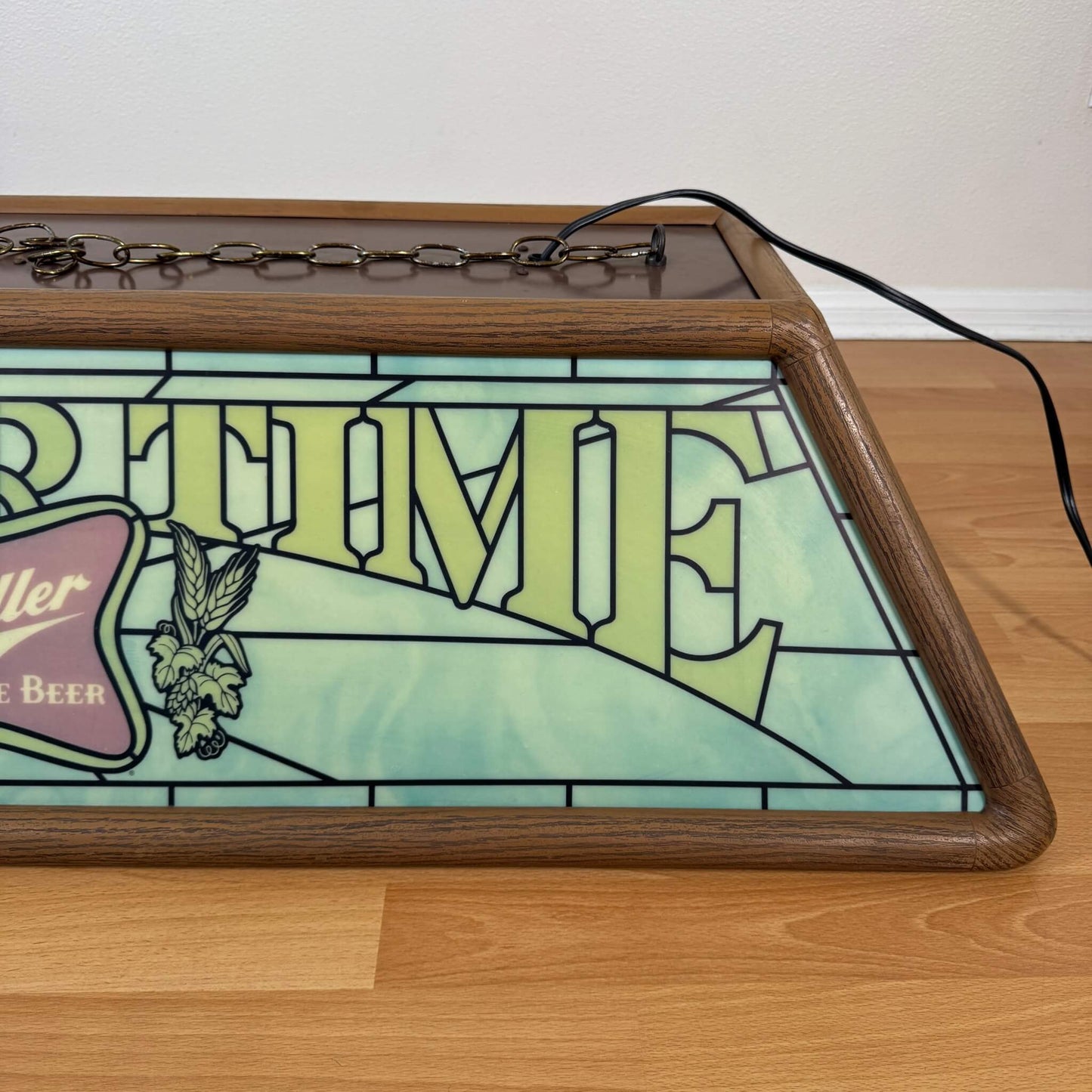 #1918【1982年製】ビンテージ Miller High Life（ミラー ハイライフ） プールランプ / ビールライト アメリカ