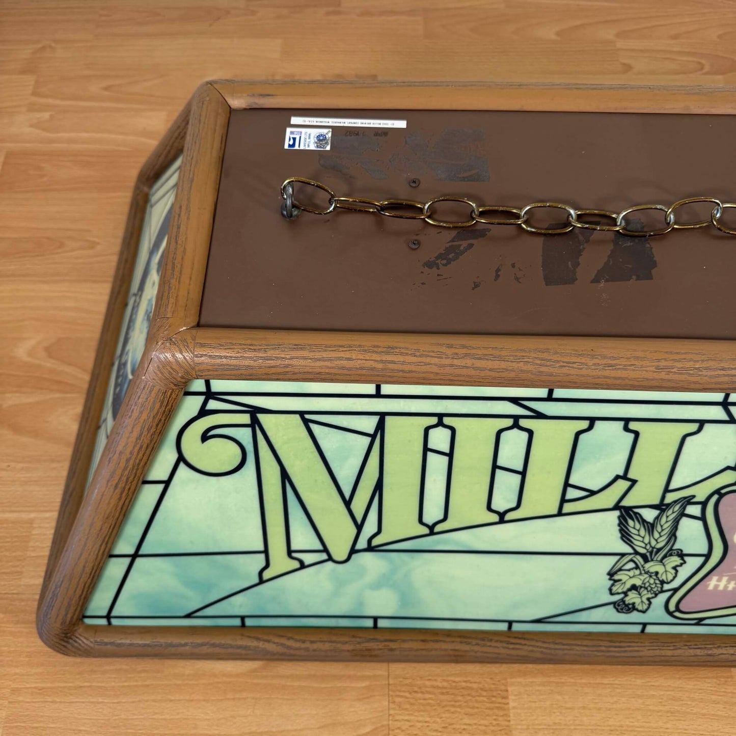 #1918【1982年製】ビンテージ Miller High Life（ミラー ハイライフ） プールランプ / ビールライト アメリカ