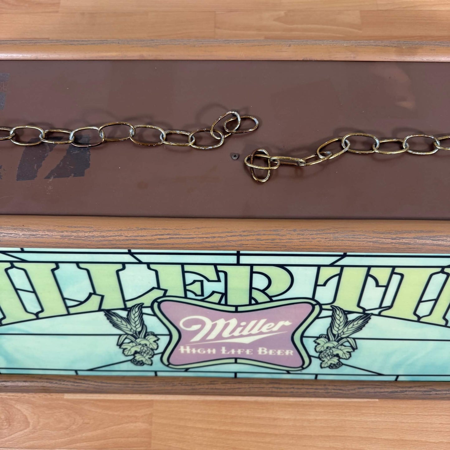 #1918【1982年製】ビンテージ Miller High Life（ミラー ハイライフ） プールランプ / ビールライト アメリカ