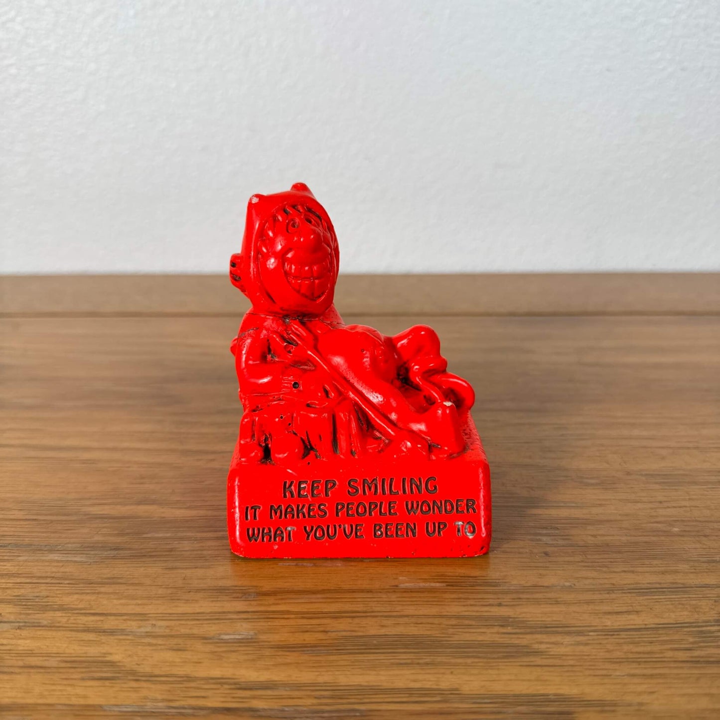 #2014【1966年】ビンテージ PAULA社製 レッドデビル メッセージドール / フィギュア アメリカ