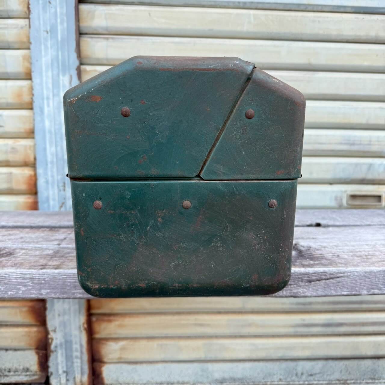 【1960-70年代】ビンテージ ツールボックス アメリカン雑貨 店舗什器 多段トレー 工具箱 メタルボックス #2378