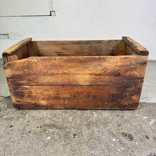 【1950-60年代】ビンテージ BELMONT 木箱 アメリカン雑貨 ウッドボックス 収納 #2529-2