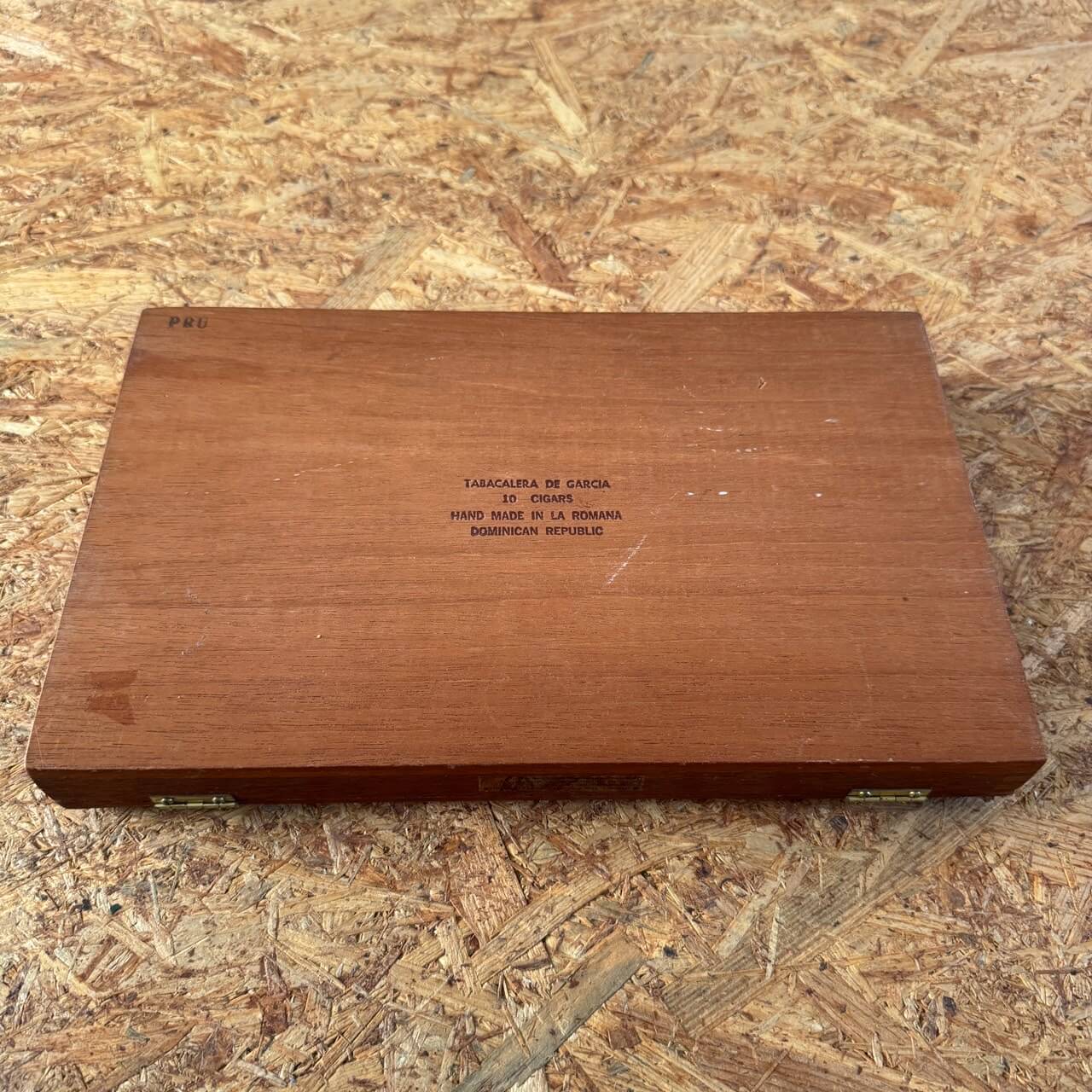 ビンテージ Nat Sherman シガーボックス 木製 小物入れ #2251