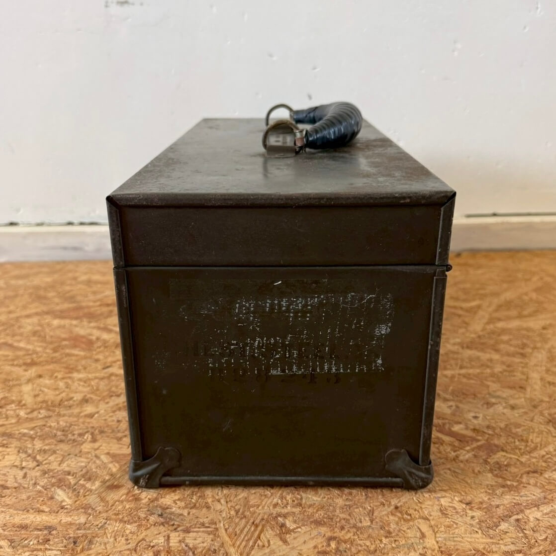 【1960-70年代】ビンテージ ツールボックス アメリカン雑貨 スチールボックス 什器 #2241