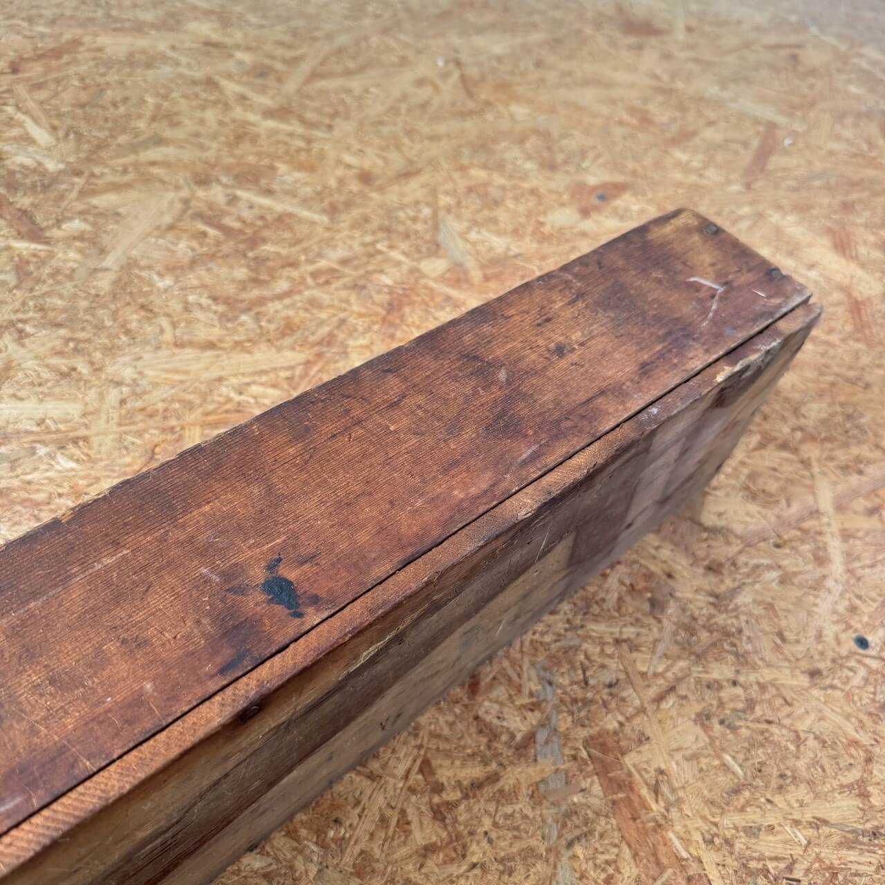 ビンテージ ウッドボックス アメリカン雑貨 木製 トレー 収納 #2239