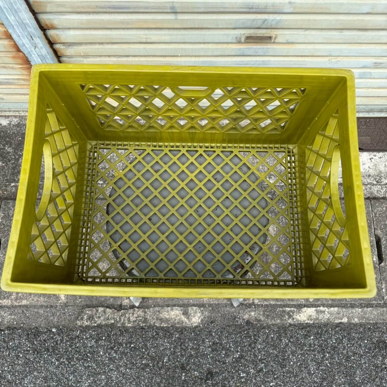 【1990年代】ビンテージ ミルククレート アメリカン雑貨 店舗什器 収納ボックス プラスチックケース #2517