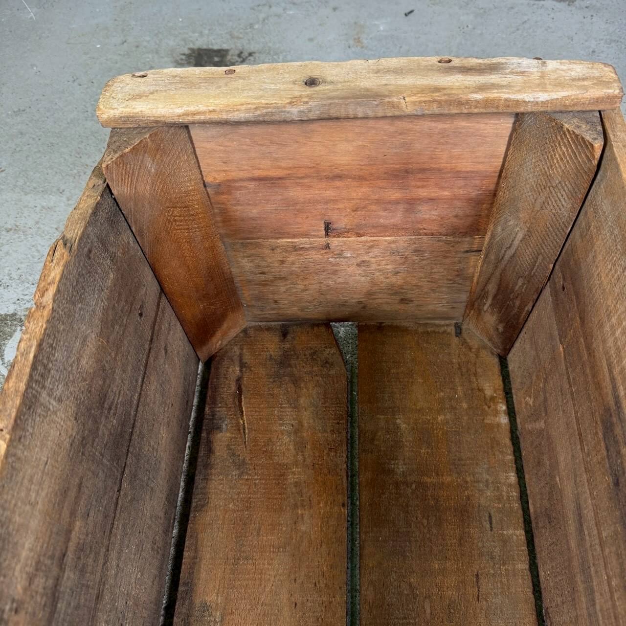 【1950-60年代】ビンテージ BELMONT 木箱 アメリカン雑貨 ウッドボックス 収納 #2529-2