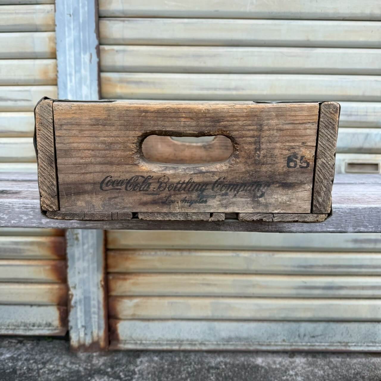 【1960年代】ビンテージ コカコーラ 木箱 アメリカン雑貨 ウッドボックス 収納 #2306