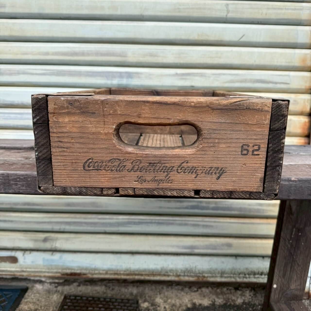 【1960年代】ビンテージ コカコーラ 木箱 アメリカン雑貨 ウッドボックス 収納 #2420