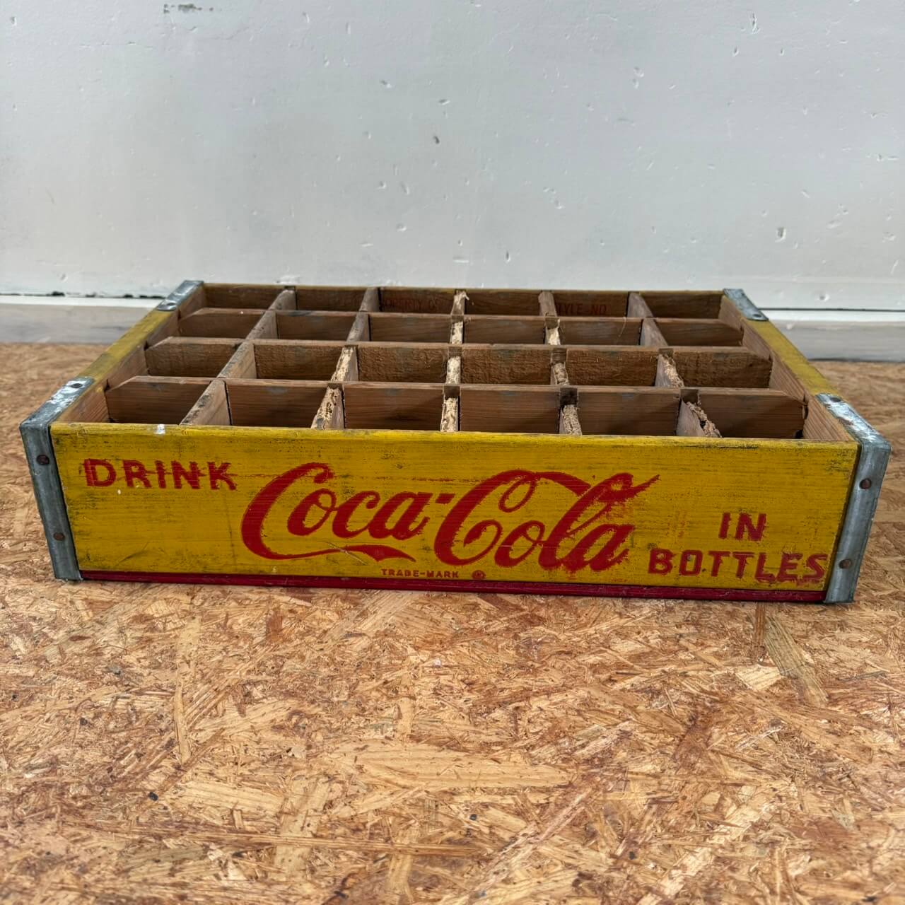 #2228【1960年代】ビンテージ Coca-Cola コカコーラ 木箱 ウッドボックス アメリカ