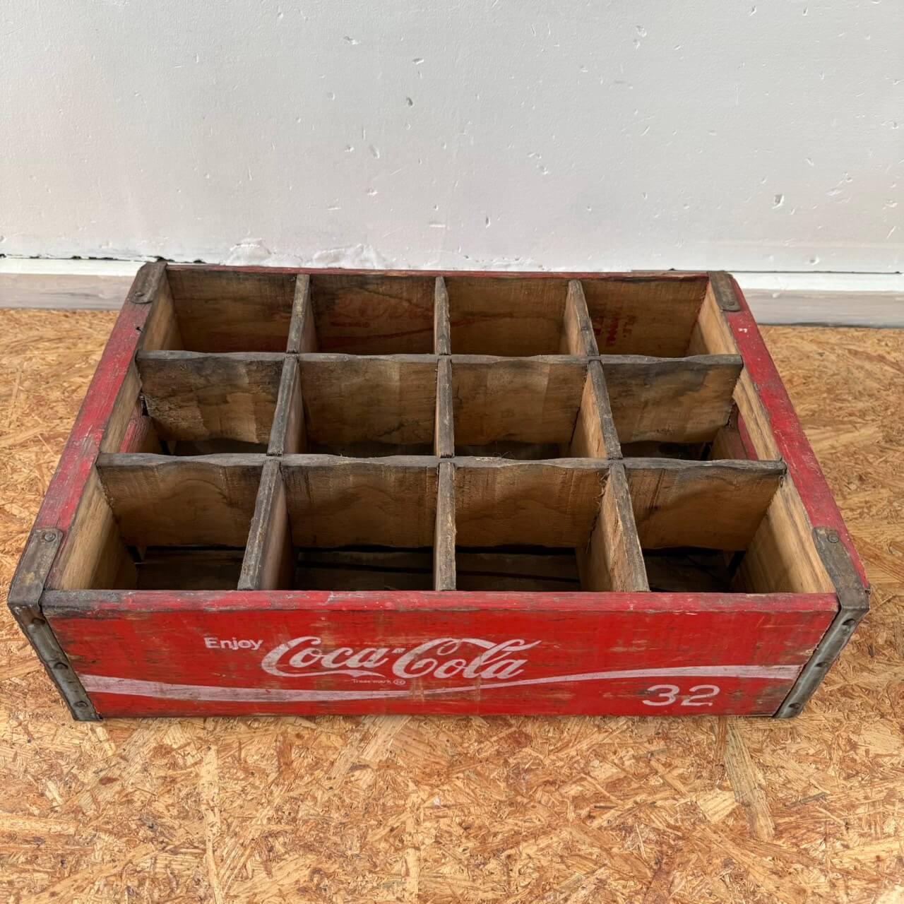 #2242【1970年代】ビンテージ Coca-Cola コカコーラ 木箱 ウッドボックス アメリカ