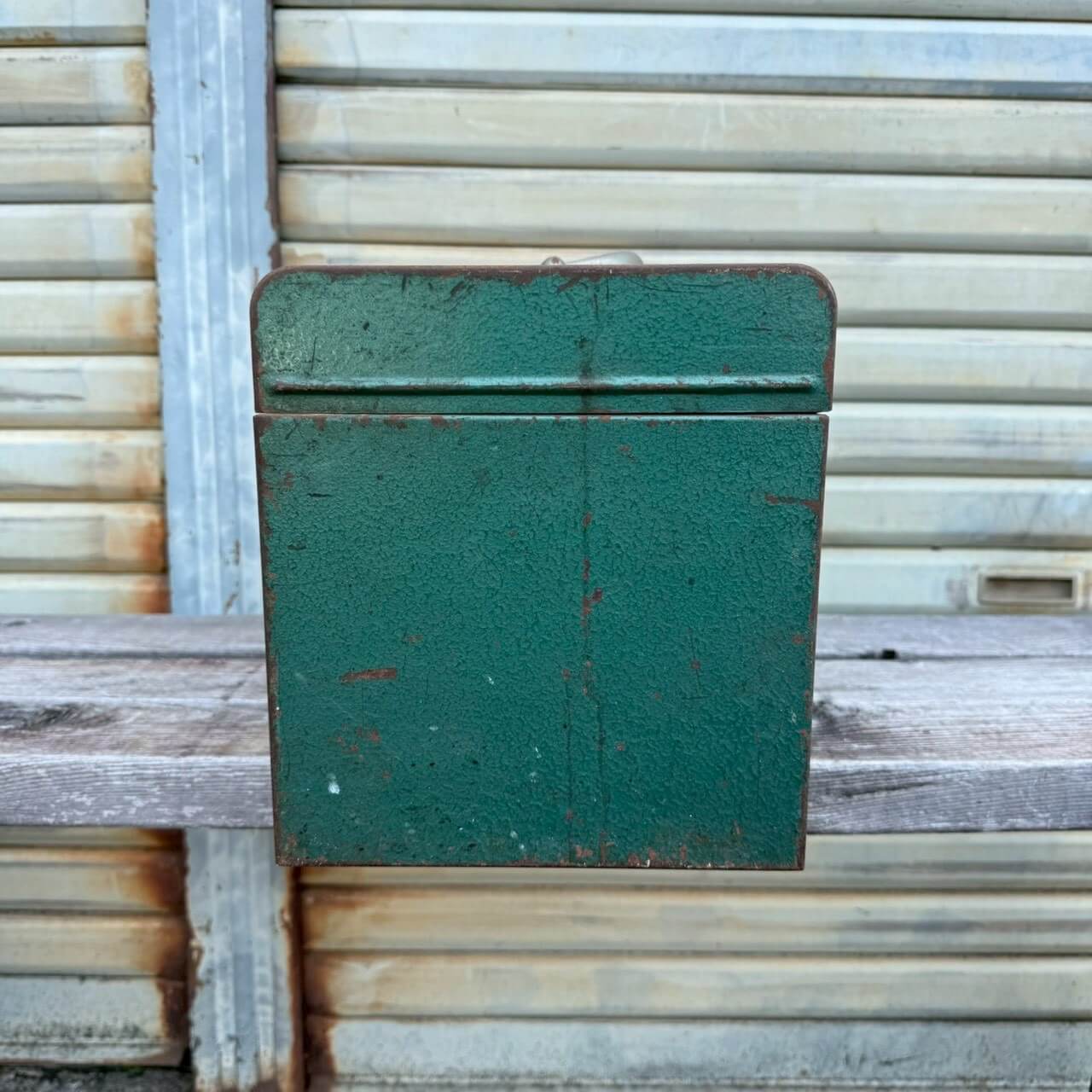 【1960-70年代】ビンテージ ツールボックス アメリカン雑貨 店舗什器 工具箱 収納ボックス #2377