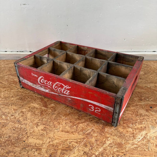 #2242【1970年代】ビンテージ Coca-Cola コカコーラ 木箱 ウッドボックス アメリカ