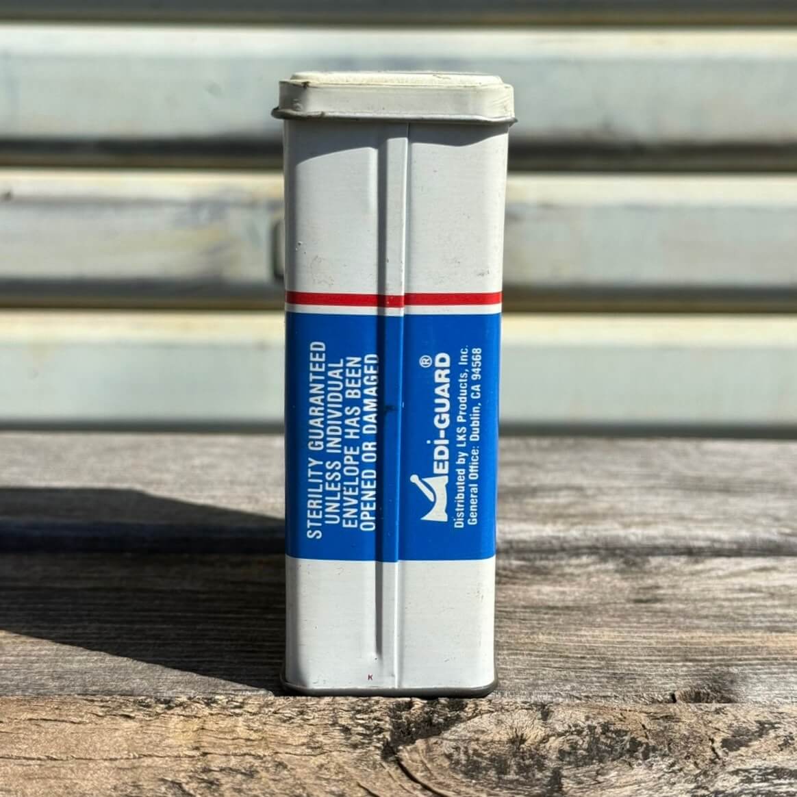 【1980年代】ビンテージ バンドエイド缶 絆創膏 アメリカン雑貨 収納ケース #2671
