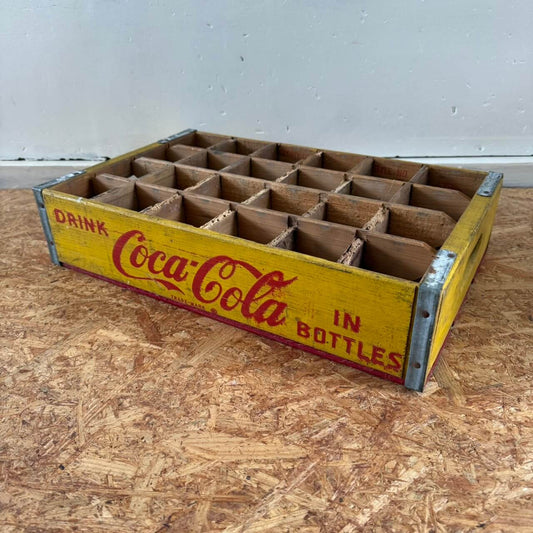 #2228【1960年代】ビンテージ Coca-Cola コカコーラ 木箱 ウッドボックス アメリカ
