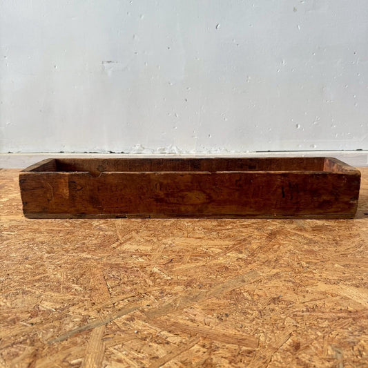 ビンテージ ウッドボックス アメリカン雑貨 木製 トレー 収納 #2239