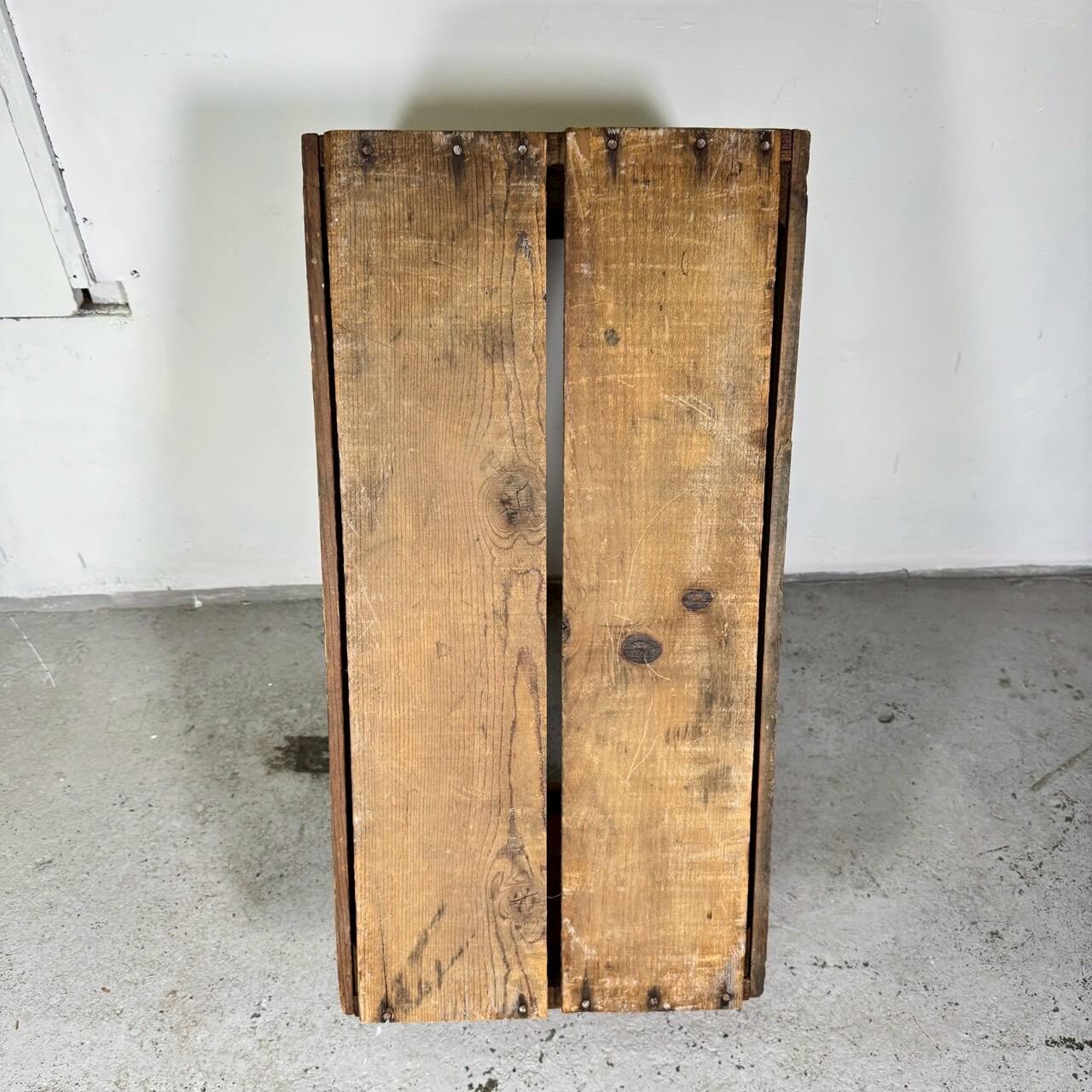 【1950-60年代】ビンテージ BELMONT 木箱 アメリカン雑貨 ウッドボックス 収納 #2529-1