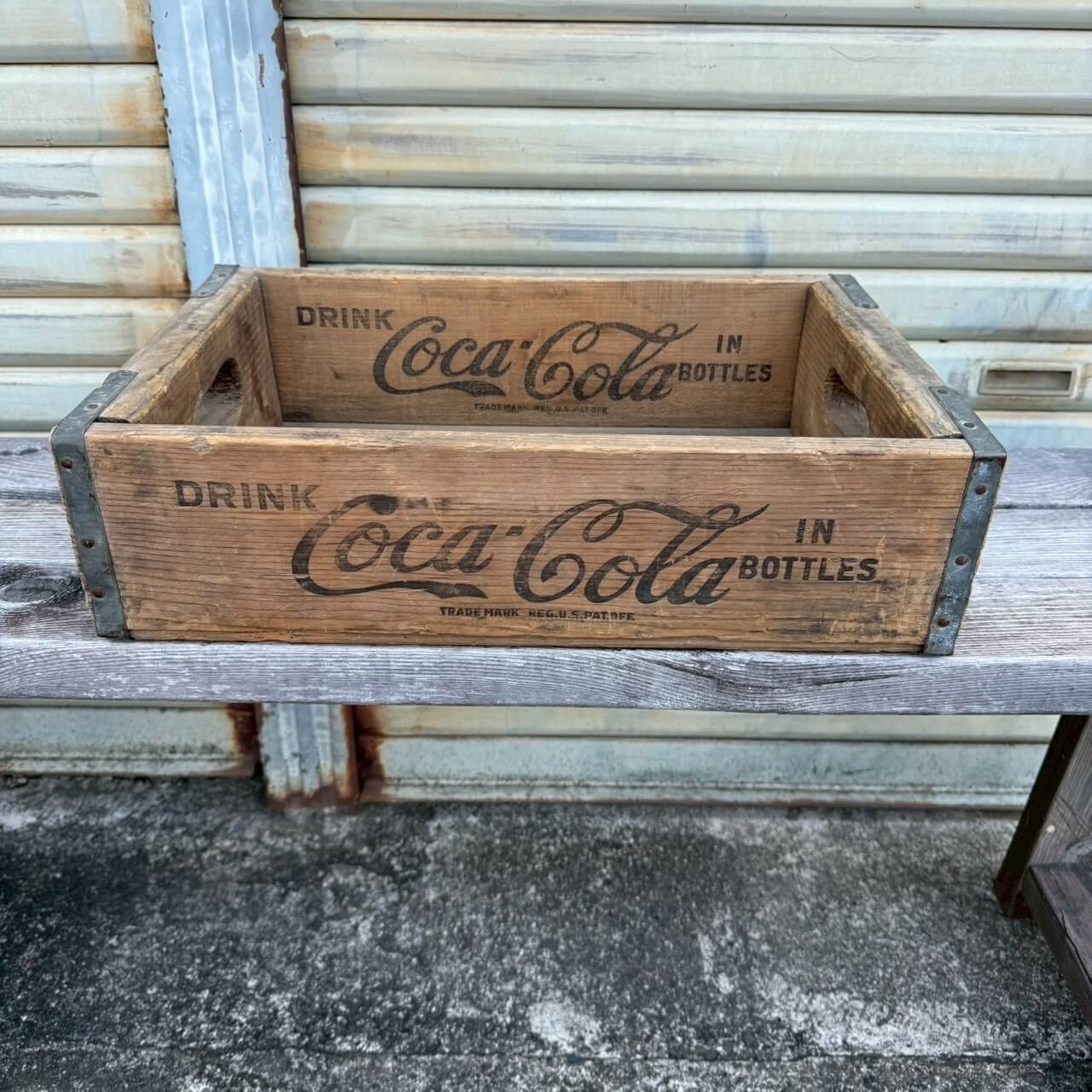 【1960年代】ビンテージ コカコーラ 木箱 アメリカン雑貨 ウッドボックス 収納 #2306