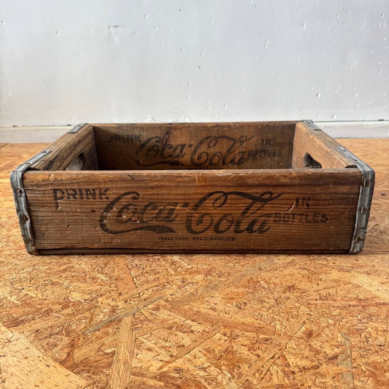 【1960年代】ビンテージ コカコーラ 木箱 アメリカン雑貨 ウッドボックス 収納 #2253