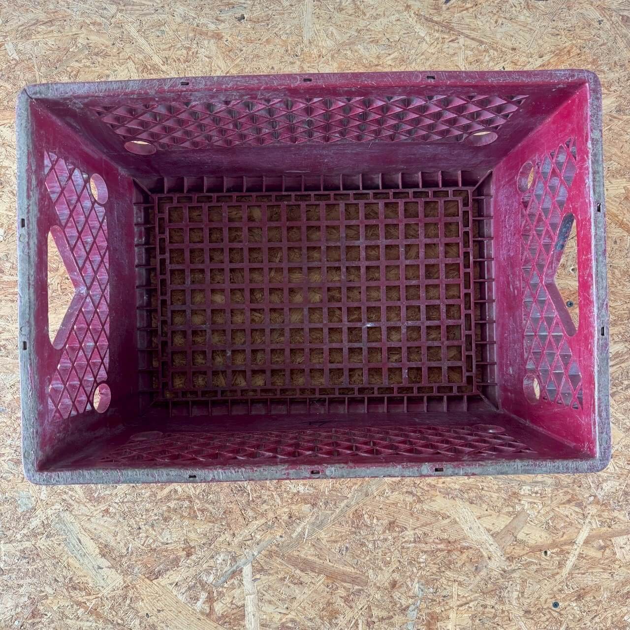 #2561【1974年】ビンテージ プラスチックコンテナ / 収納ボックス アメリカ