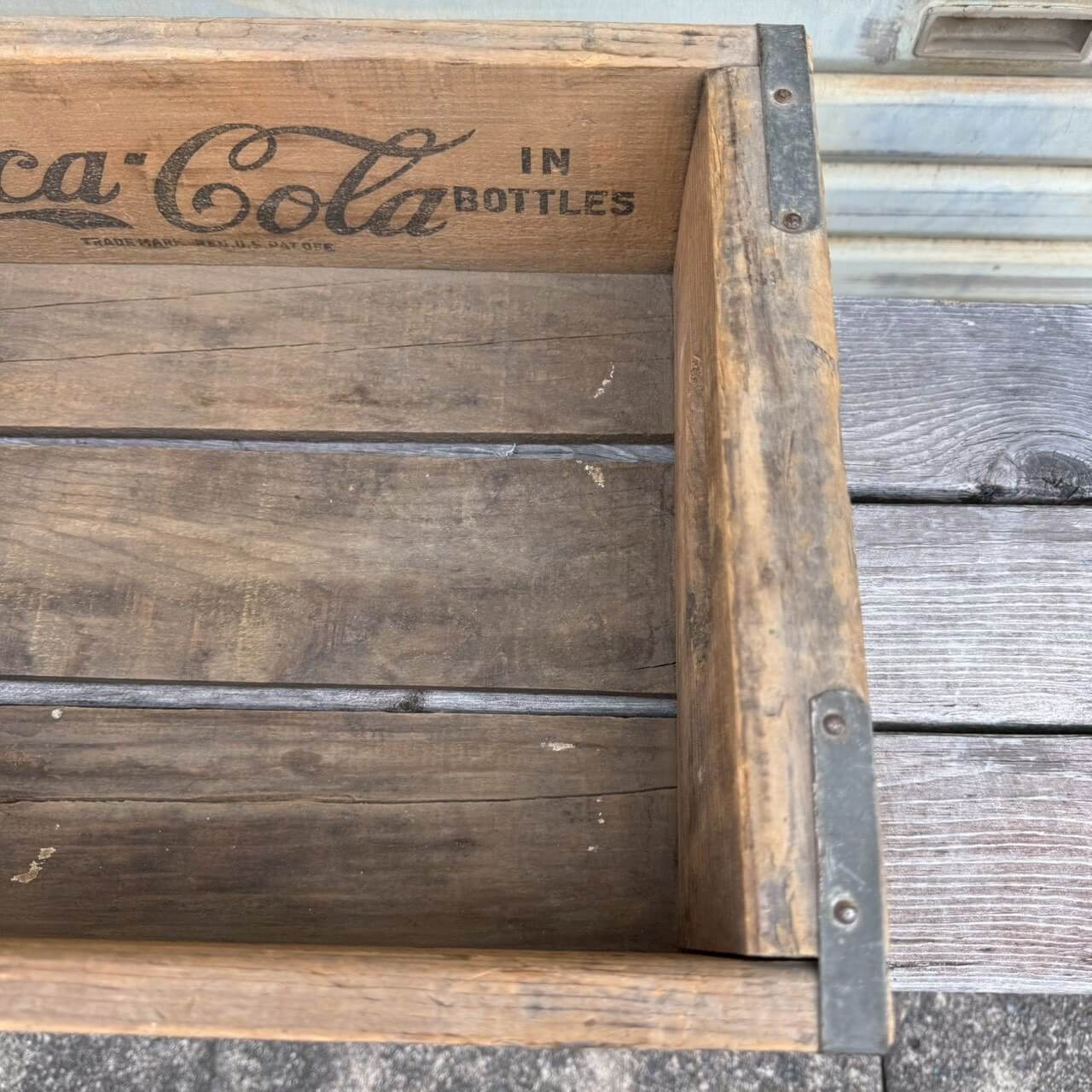 【1960年代】ビンテージ コカコーラ 木箱 アメリカン雑貨 ウッドボックス 収納 #2306