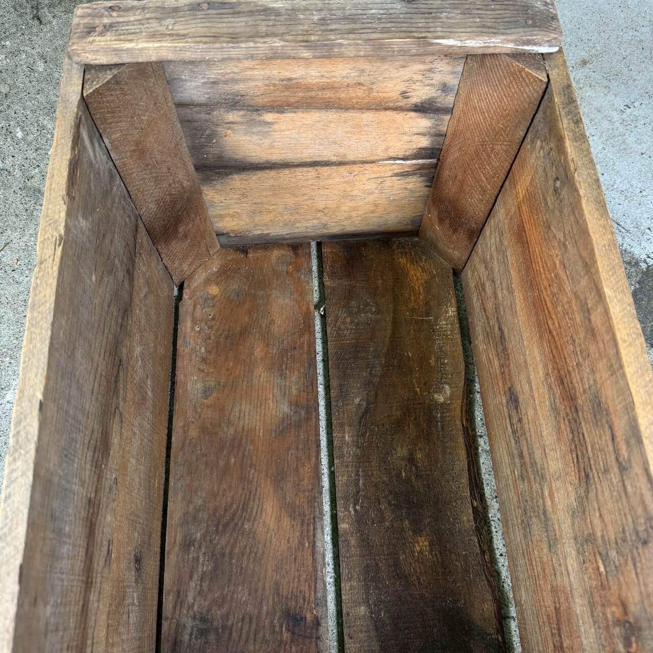 【1950-60年代】ビンテージ BELMONT 木箱 アメリカン雑貨 ウッドボックス 収納 #2529-3