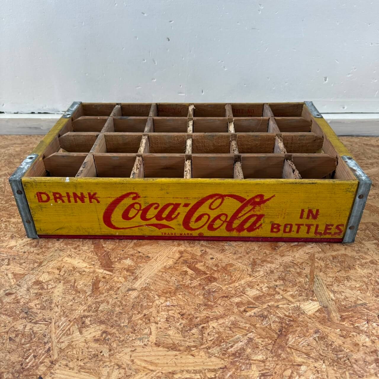 #2228【1960年代】ビンテージ Coca-Cola コカコーラ 木箱 ウッドボックス アメリカ
