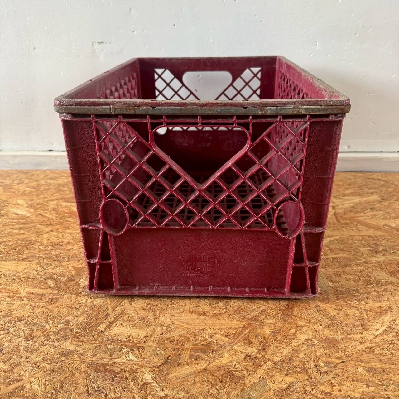 #2561【1974年】ビンテージ プラスチックコンテナ / 収納ボックス アメリカ