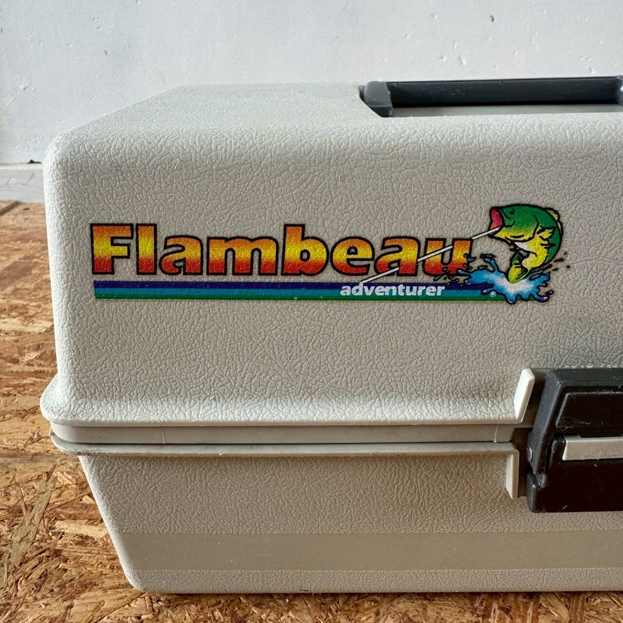 【1980-90年代】ビンテージ Flambeau タックルボックス アメリカン雑貨 収納ケース ツールボックス #2240