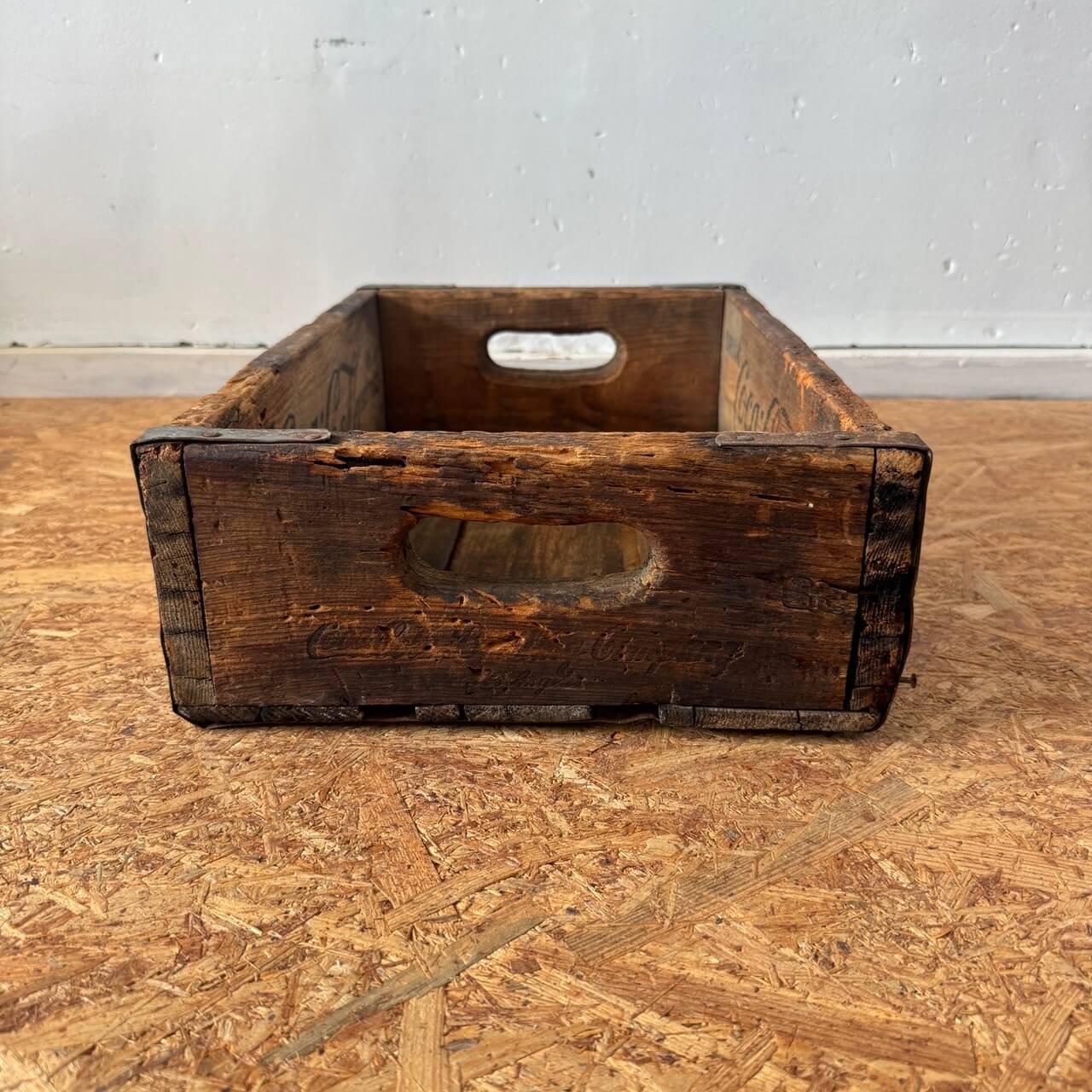 【1960年代】ビンテージ コカコーラ 木箱 アメリカン雑貨 ウッドボックス 収納 #2252