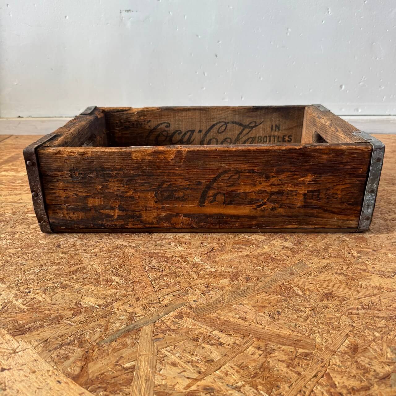 【1960年代】ビンテージ コカコーラ 木箱 アメリカン雑貨 ウッドボックス 収納 #2252