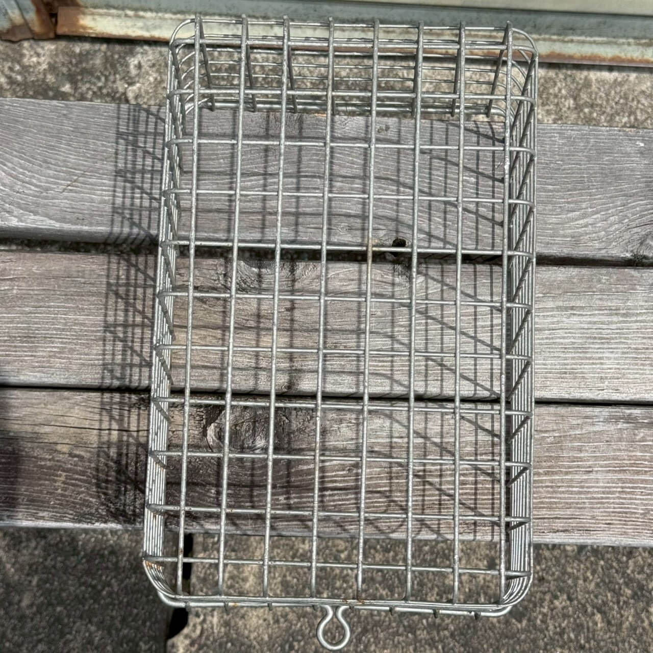 【1950〜60年代】ビンテージ LYON ワイヤーバスケット アメリカン雑貨 店舗什器 インダストリアル #2235-2