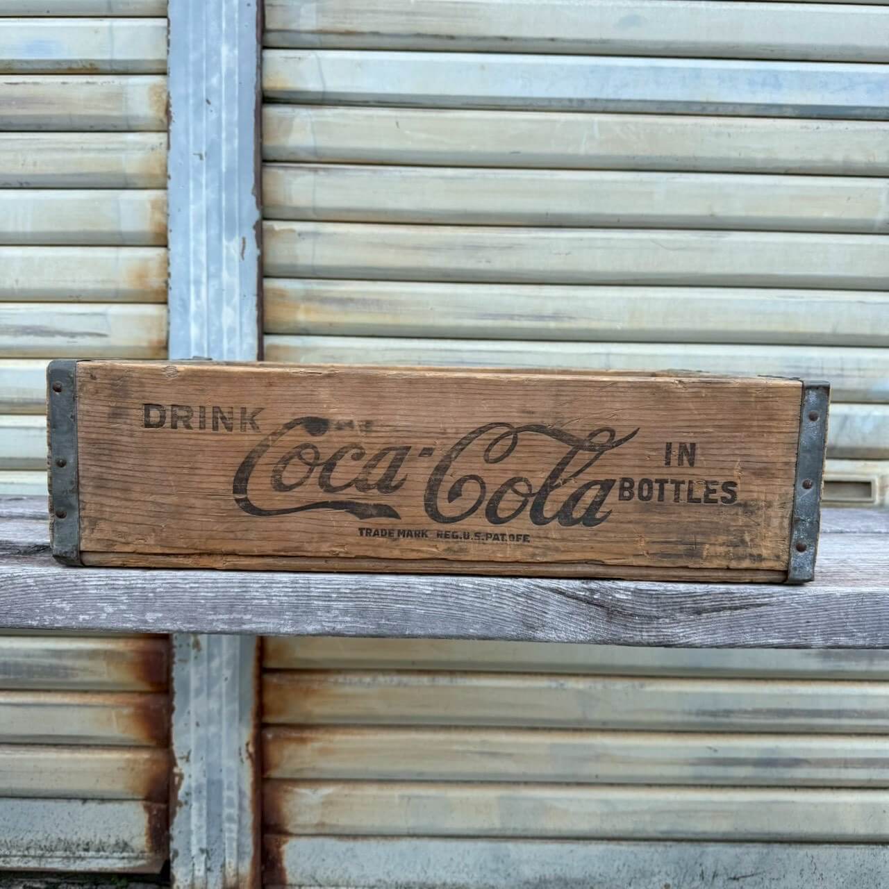 【1960年代】ビンテージ コカコーラ 木箱 アメリカン雑貨 ウッドボックス 収納 #2306